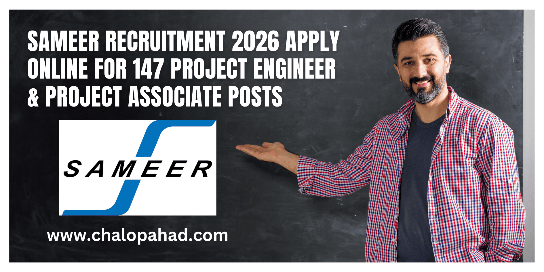 SAMEER Recruitment 2026 Apply Online for 147 Project Engineer & Project Associate Posts