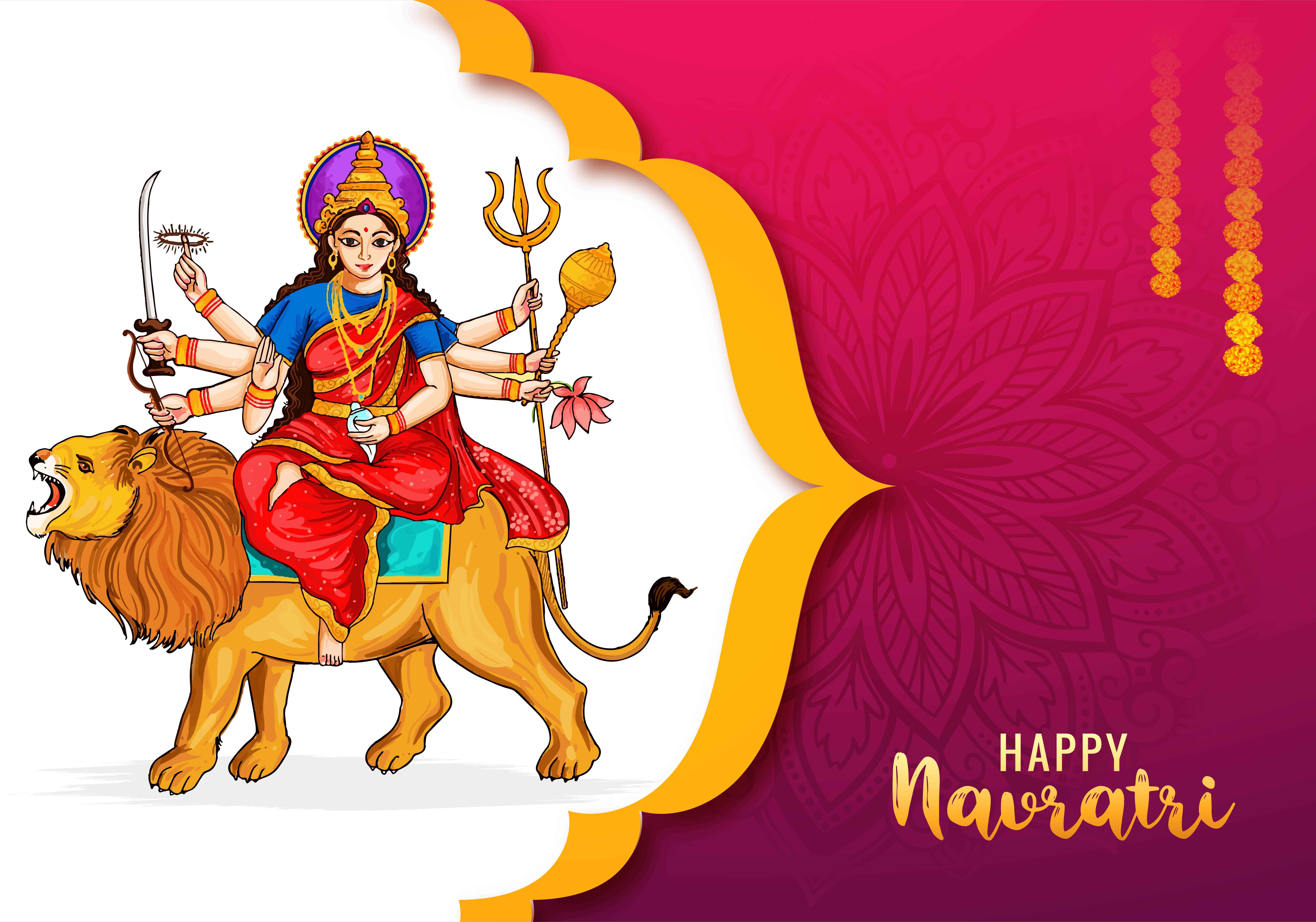 Day 1 of Navratri 2025 (नवरात्रि का पहला दिन): Durga Puja of Maa Shailputri